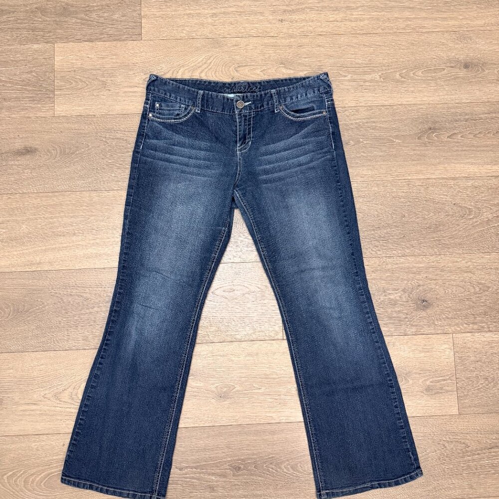 Maurices size 15/16 Dark wash straight leg jean